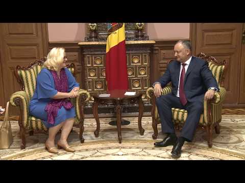 Președintele Igor Dodon a avut o întrevedere cu ambasadorul Austriei în țara noastră