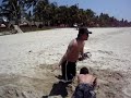 Broma en la playa