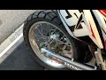 ホンダ CRF250L CRF250L ヨシムラマフラーカスタム ナックルガード付き