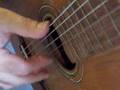 Flamenco guitar lesson - Picado (rapid alternate picking)