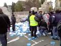 Grève LINPAC:sous-préfecture Arles