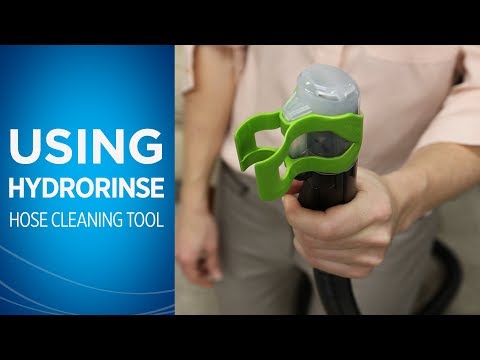 How to Use the HydroRinse™ Self Cleaning Hose Tool