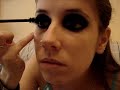 Make-up Ahumado en negro (gotic)
