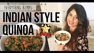 Indian Style Quinoa: Healthy and Flavorful