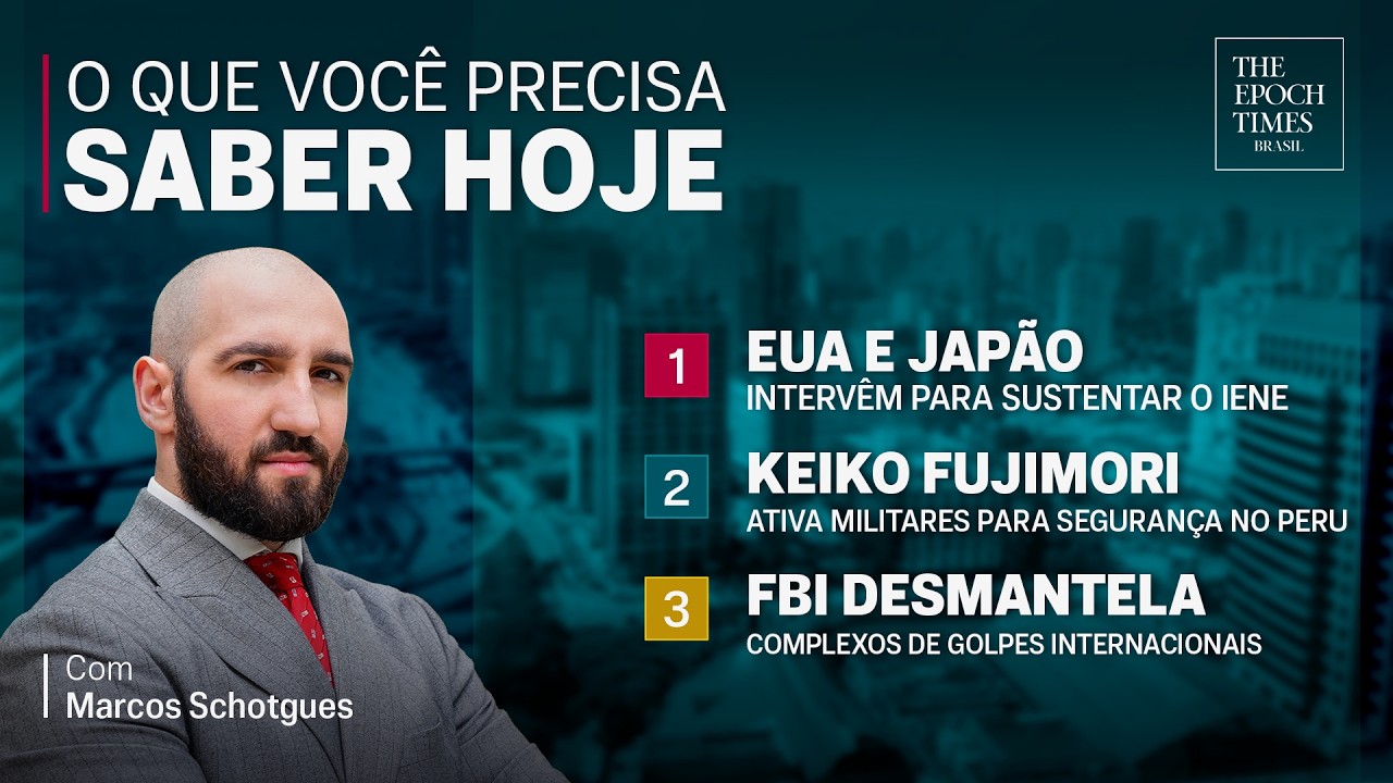 Manchetes do Brasil e do Mundo | 03/08