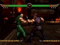 no relation at all to the actual street fighter iv. a bunch of battles from mortal kombat armageddon using kreated characters based on the cast from the old pirated street fighter iv for nes.