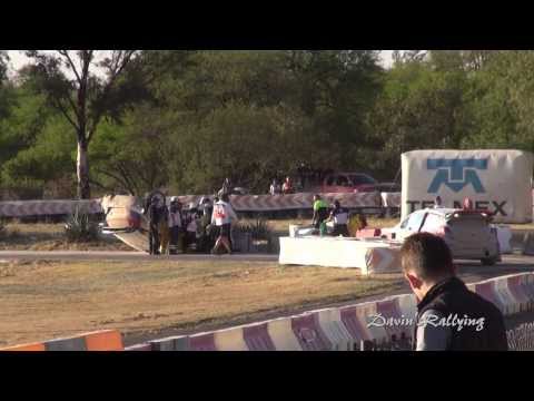 WRC Rally Guanajuato Mexico 2014 - Robert Kubica Crash SSS10