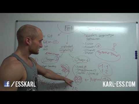Omega 3 vs Omega 6 Fettsäuren - Fischöl-Kapseln, Leinsamen, Avocados Karl-ess.com