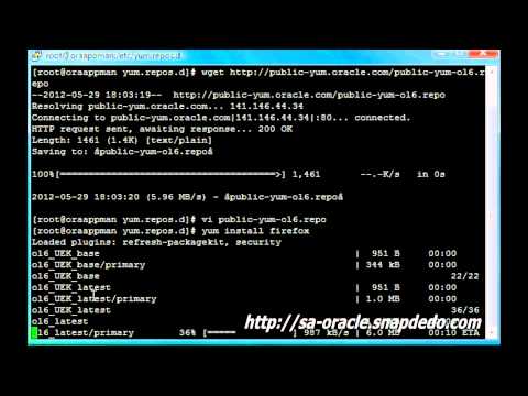 how to yum update oracle linux