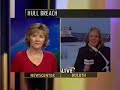 Live news blooper. A thousand foot shitter.