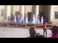 PAULA AND HER STUDENTS PERFORMING AT THE PALACIO NACIONAL DE BELLAS ARTES