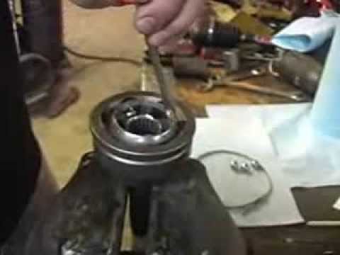 how to rebuild rhino cv joint