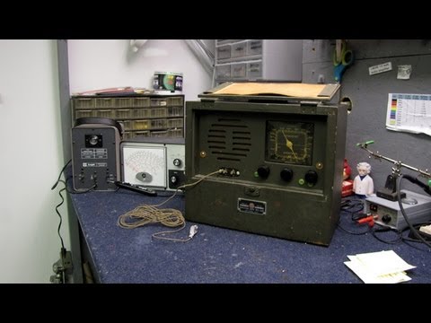 electronics - I was asked to help clean out a work shed that was used by my friend's late Grandfather and I was told that I could keep whatever old electronics I found whi...