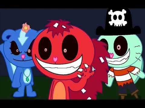 Amnesia + Happy Tree Friends 3 / Luna Game in a nutshell ending