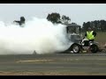 T model Ford doing a burnout