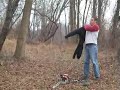 Arborist Tackles Dangerous Tree Felling