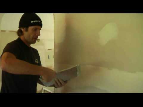 how to apply spackle