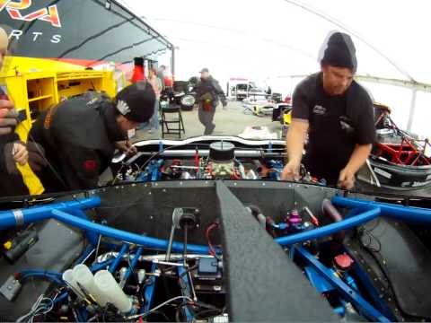 Jaguar XKR Engine Change Time lapse