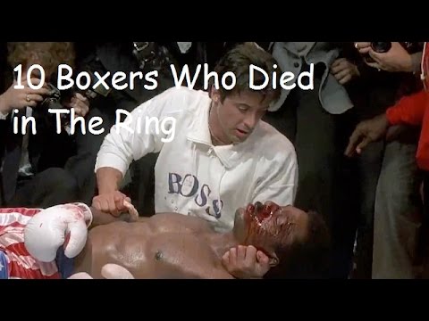 10 BOXERS WHO DIED IN THE RING