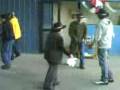 bailando cueca Frank y don Francisco