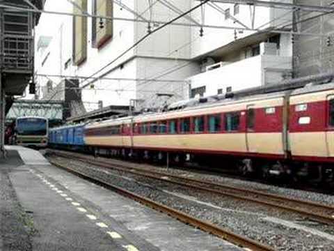 189系幕張車C3編成+クモヤ143 13+クモヤ143 19廃車回送　高崎