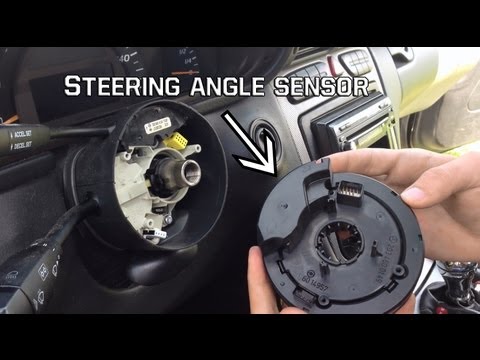 How to Remove The Steering Angle Sensor off a Mercedes