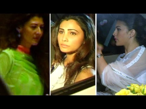 SALMAN - Salman Khan hosts a grand Eid party at his Bandra residence. The actor invited many celebs from the film fraternity. Daisy Shah, Jacqueline Fernandez, Mandira Bedi, Sajid Nadiadwala, Suniel...