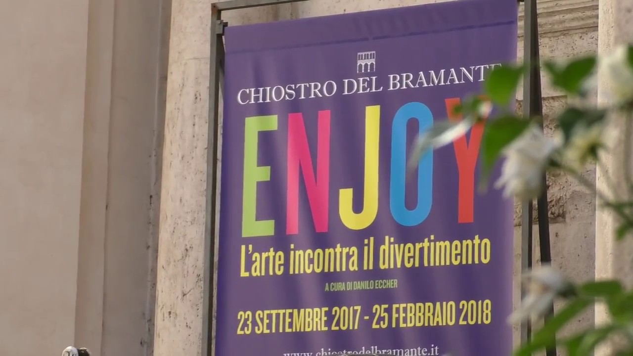 Arriva “Enjoy” al Chiostro del Bramante Arriva “Enjoy” al Chiostro del Bramante