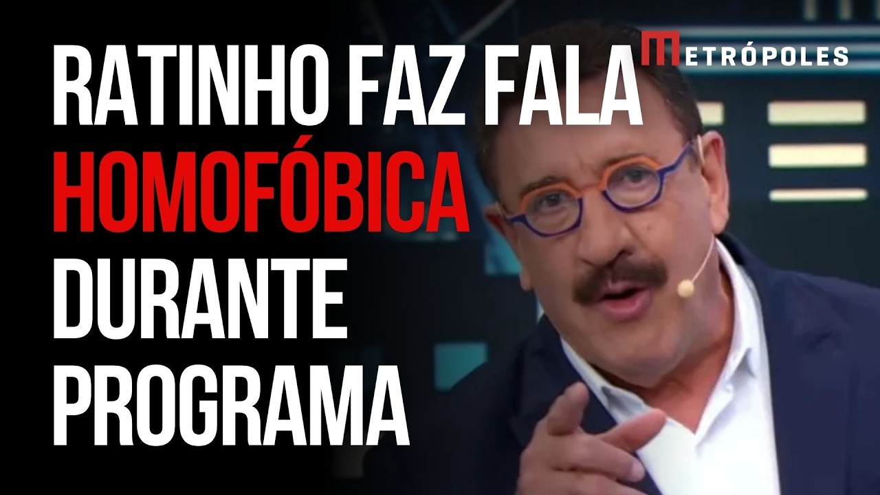 Ratinho volta a causar polêmica após fala homofóbica em programa no SBT
