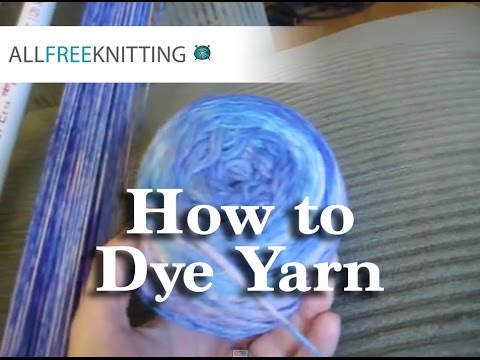 how to dye ombre yarn