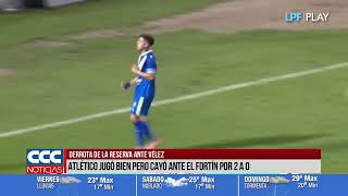 DERROTA DE LA RESERVA ANTE VÉLEZ