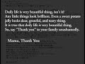 Is there anyone who has missed the chance to tell Thank You?