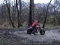 baja mini bike offroading in the woods baja mini bike offroading in the woods