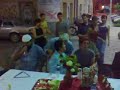 Mesa de samba autoral com Selma do samba cantando