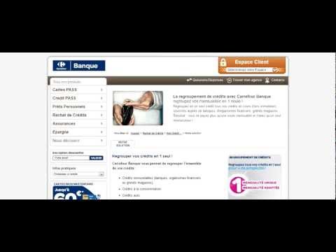 rachat de crédit carrefour banque