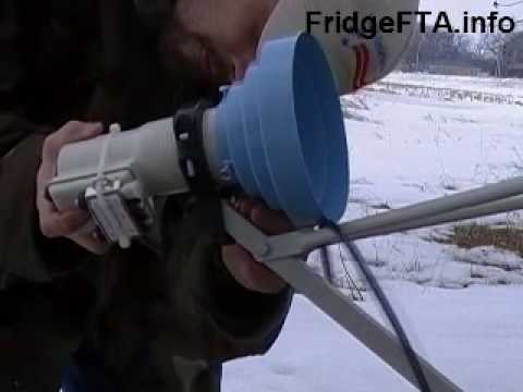 how to adjust c-band dish