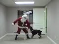 Santa Vs Rottweiler