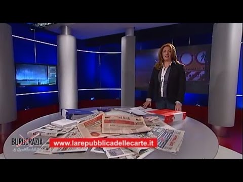 Quinta Puntata - Burocrazia la Repubblica delle Carte Quinta Puntata - Burocrazia la Repubblica delle Carte