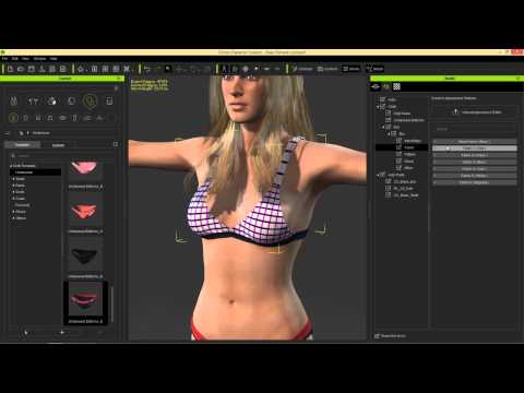 iClone Character Creator Tutorial - Clothing Design & Structure