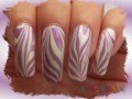 Purple Zebra Water Marble
