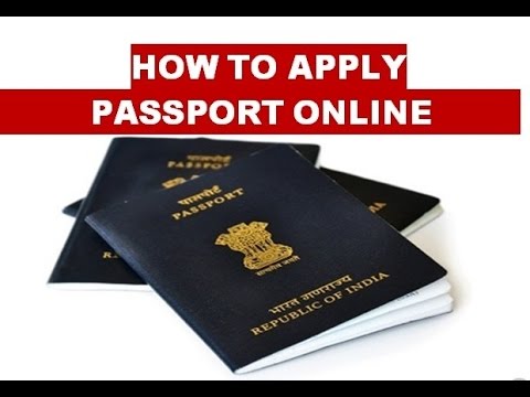 how to apply for online passport