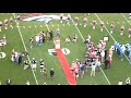 TDs final Mile High Salute simultaneously with stadium fans!
