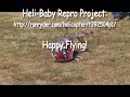 second flight of my schluter heli-baby reproduction kit from www.minicopter.de
- added more pitch and a rate-gyro to make it more flyable

- fixed pitch helicopters make you appreciate collective pitch; especially on a heli this size

allison, thanks for the video work!

enjoy!