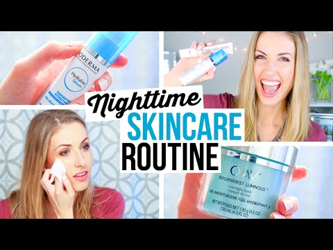 My Nighttime Skincare Routine for Clear, Glowing Skin! || Spring Edition