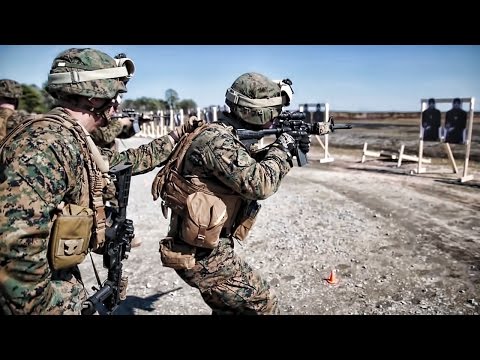 Marines Marksmanship Training • M4 Rifle Range