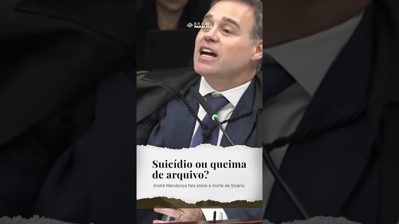 André Mendonça fala sobre a morte de Sicário