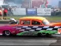 Outlaw Anglia 55 Chevy Altered Drag Race 1/8 Mile Blower NOS