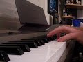 Coldplay Speed of Sound Cover Piano Keyboard Intro