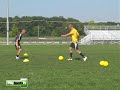 Visit PlaySportsTV www.playsportstv.com for more great youth soccer drills and soccer coaching tips. This video demonstrates how a striker can create the space necessary to get a shot off on goal.