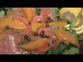 Salmon Carpaccio - Carpaccio di salmone